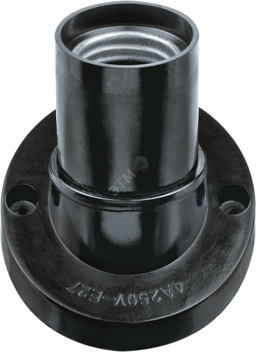 Патрон карболитовый наклонный Navigator  Е27 NLH-BL-W1-E27 Черный фото Патрон карболитовый наклонный Navigator  Е27 NLH-BL-W1-E27 Черный картинка